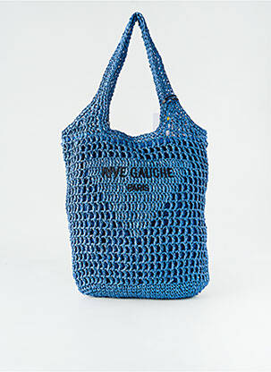 Sac multipoches bleu RIVE GAUCHE femme