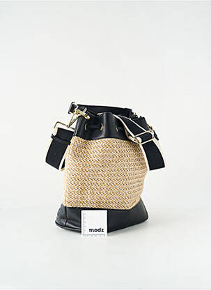 Sac multipoches forme bourse noir RIVE GAUCHE femme