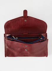 Pochette rouge NAT & NIN pour femme seconde vue