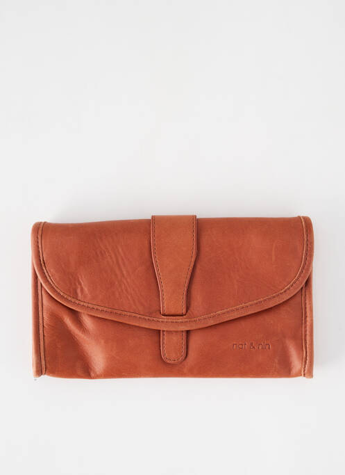 Pochette marron NAT & NIN pour femme