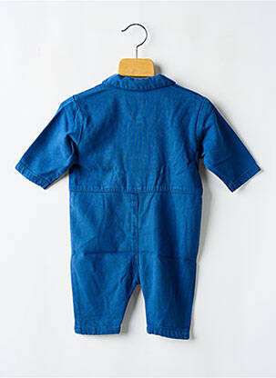 Combi-pantalon coupe cintrée manches longues bleu PETIT BATEAU garcon