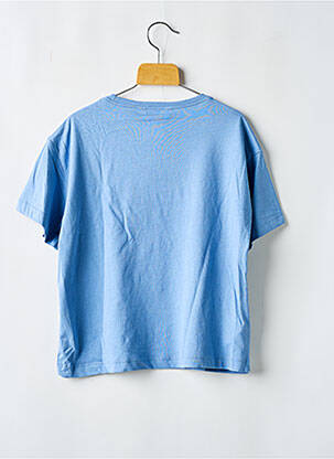 T-shirt coupe droite manches courtes bleu MAYORAL fille
