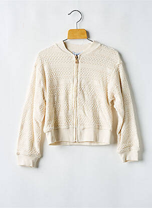 Veste casual col rond beige MAYORAL fille