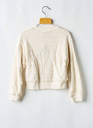 Veste casual col rond beige MAYORAL fille