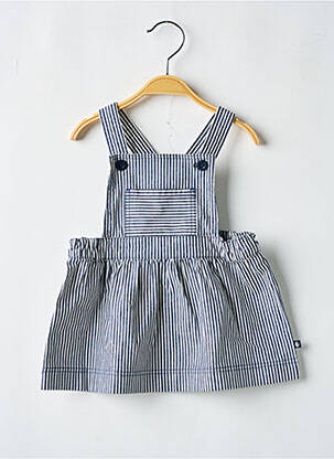Robe courte sans manche sans manche bleu PETIT BATEAU fille
