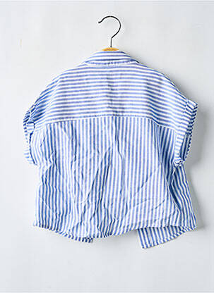 Chemisier manches courtes manches courtes bleu MAYORAL fille