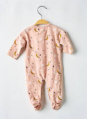 Pyjama rose MOULIN ROTY pour fille seconde vue