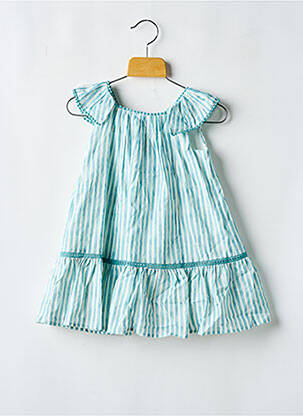 Robe courte bleu MAYORAL pour fille