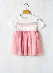 Robe courte rose PETIT BATEAU pour fille seconde vue