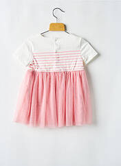 Robe courte rose PETIT BATEAU pour fille seconde vue