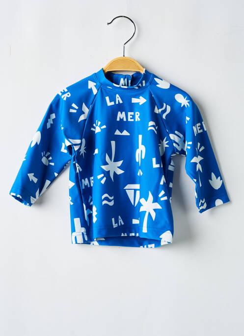 Maillot de bain 1 pièce bleu PETIT BATEAU pour garçon