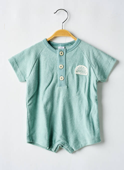 Barboteuse vert PETIT BATEAU pour enfant