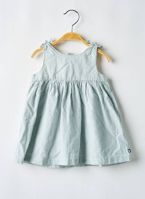 Robe courte bleu PETIT BATEAU pour fille