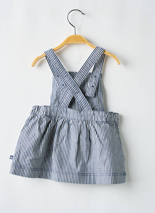 Robe courte bleu PETIT BATEAU pour fille