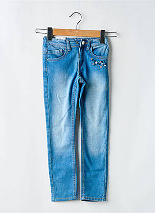 Jeans coupe slim stretch taille ajustable bleu NAME IT fille