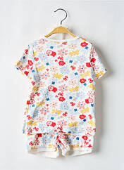 Ensemble short blanc PETIT BATEAU pour fille seconde vue