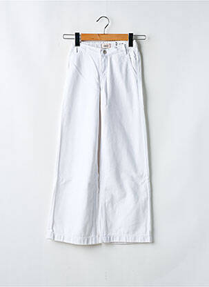 Jeans coupe large blanc ONLY pour fille