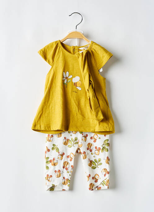 Ensemble pantalon jaune MAYORAL pour fille