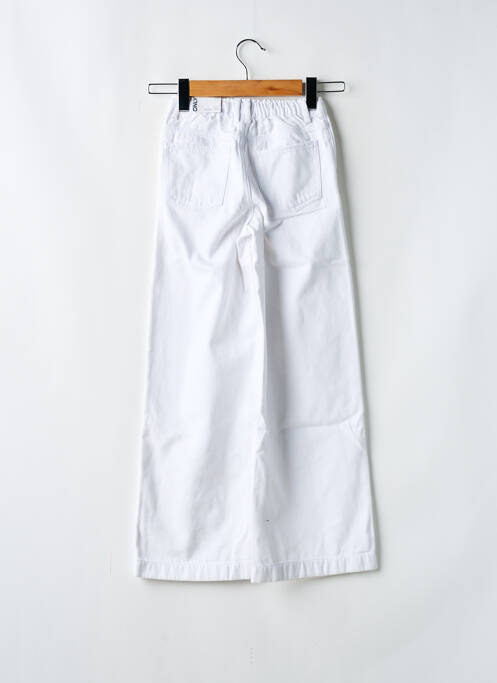 Jeans coupe large blanc ONLY pour fille