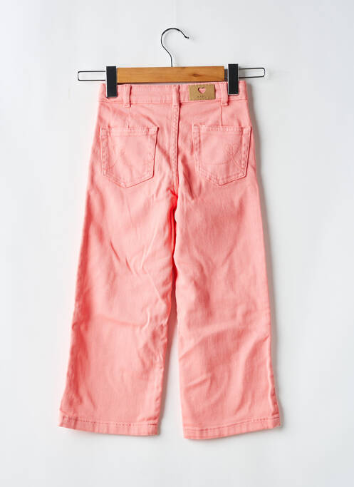Jeans coupe large rose MAYORAL pour fille