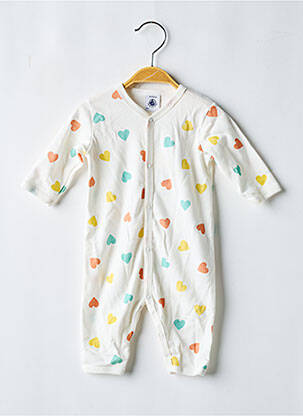 Pyjama blanc PETIT BATEAU fille