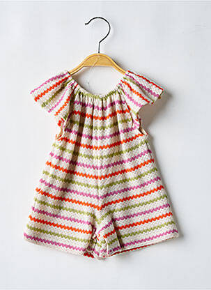 Combishort manches courtes manches courtes beige MAYORAL fille