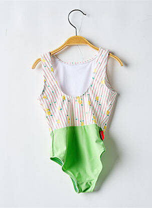 Maillot de bain 1 pièce imprimé fantaisie vert HELLO HOSSY fille