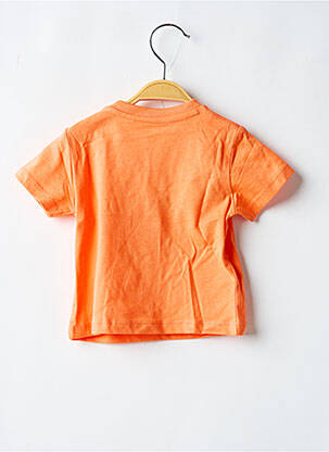 T-shirt coupe droite manches courtes orange MAYORAL fille