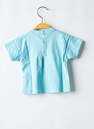 T-shirt coupe droite manches courtes bleu PETIT BATEAU garçon