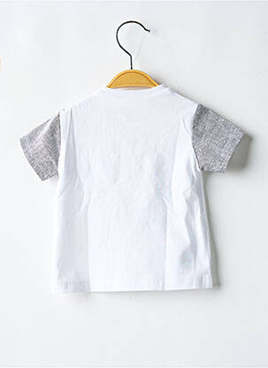 T-shirt coupe droite manches courtes blanc MAYORAL fille