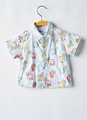 Chemise manches courtes bleu MAYORAL pour garçon seconde vue