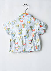 Chemise manches courtes bleu MAYORAL pour garçon seconde vue