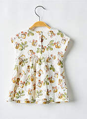 Robe mi-longue blanc MAYORAL pour fille seconde vue