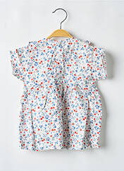 Robe mi-longue blanc PETIT BATEAU pour fille seconde vue