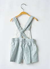 Salopette vert PETIT BATEAU pour garçon seconde vue