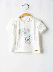 T-shirt blanc MAYORAL pour fille seconde vue