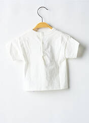 T-shirt blanc PETIT BATEAU pour fille seconde vue