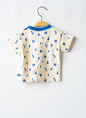 T-shirt beige PETIT BATEAU pour garçon seconde vue