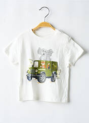 T-shirt blanc MAYORAL pour garçon seconde vue