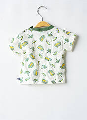 T-shirt blanc PETIT BATEAU pour garçon seconde vue