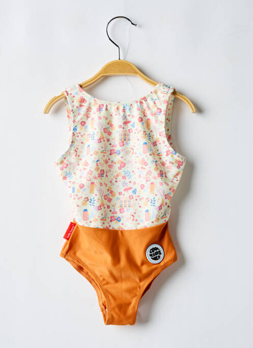 Maillot de bain 1 pièce beige HELLO HOSSY pour fille