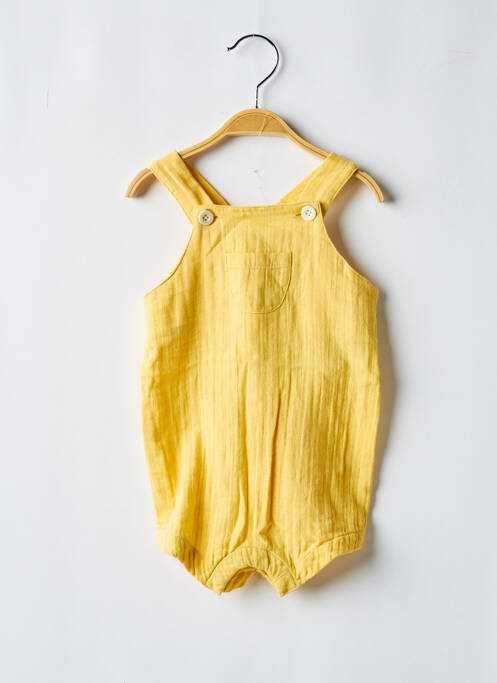 Combishort jaune PETIT BATEAU enfant