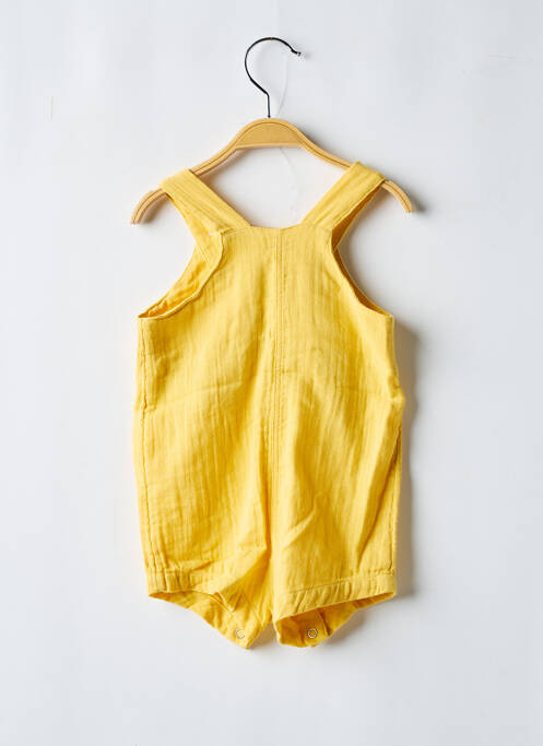 Combishort jaune PETIT BATEAU enfant