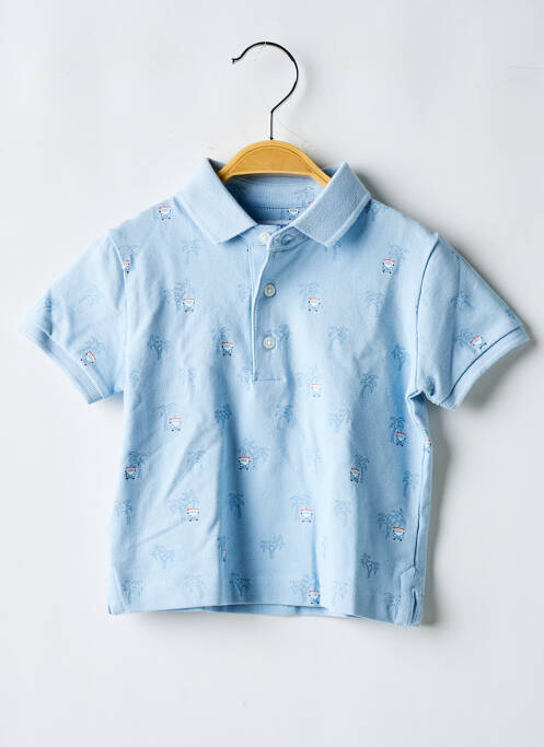 Polo bleu MAYORAL pour garçon