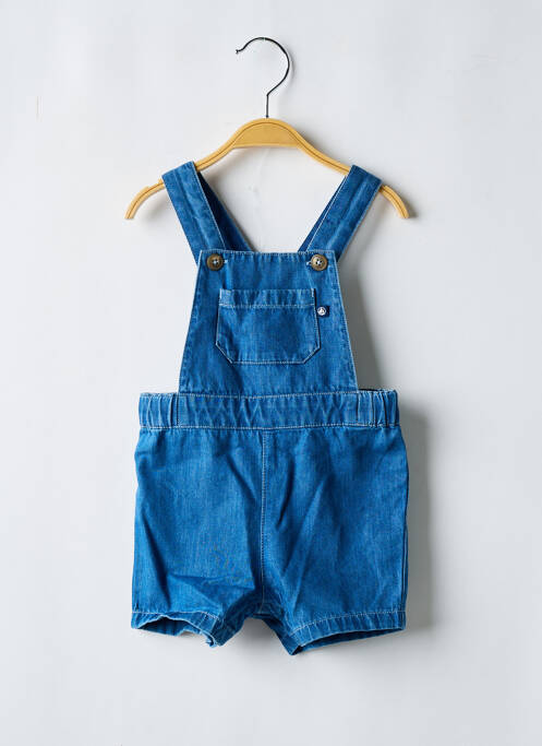 Salopette bleu PETIT BATEAU pour enfant