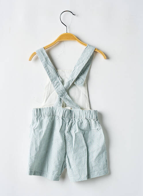 Salopette vert PETIT BATEAU pour garçon