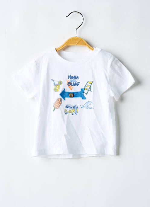 Sous-pull blanc MAYORAL pour garçon