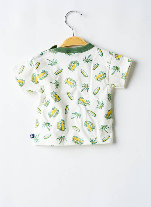 T-shirt blanc PETIT BATEAU pour garçon