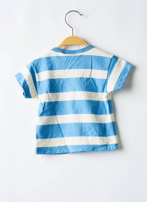 T-shirt bleu PETIT BATEAU pour garçon