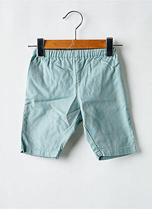 Pantalon droit coupe droite taille élastique bleu PETIT BATEAU garcon